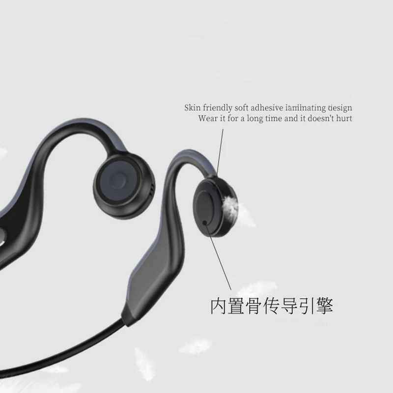 

Wireless Headphones Bluetooth Bone Sensor Music Wireless Dual Ear Gaming Accessories Motion Waterpro Bluetooth 5.0 Stereo Earbud