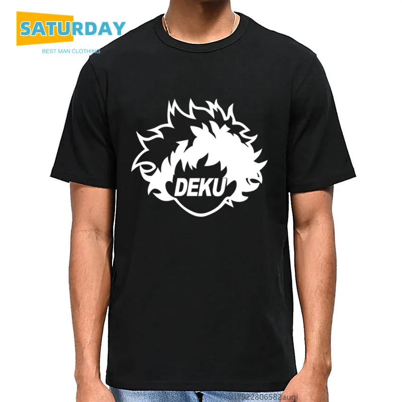 Мужская футболка с героями японского аниме My Hero academic забавная мультфильмов