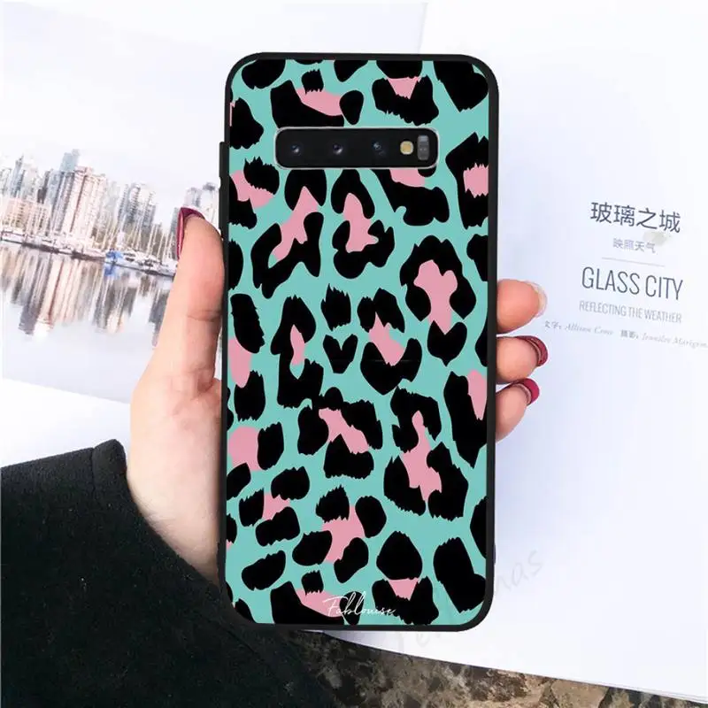 

Lovebay Leopard Print Phone Case For Samsung galaxy S 7 8 9 10 20 edge A 6 10 20 30 50 51 70 note 10 plus