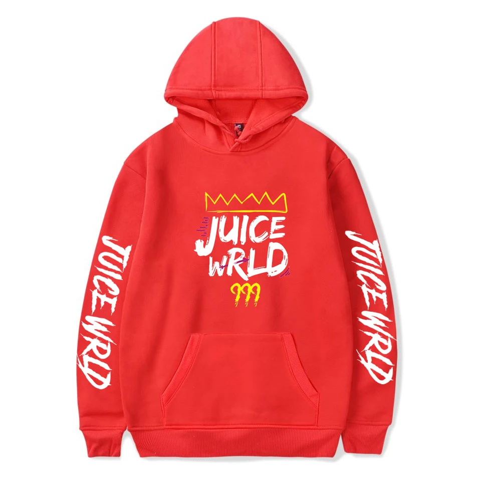

New Print Juice WRLD Hoodies Men Women Sweatshirts Hooded Hip Hop Fashion Casual Hoodie Juice WRLD Male Female Harajuku Pullover