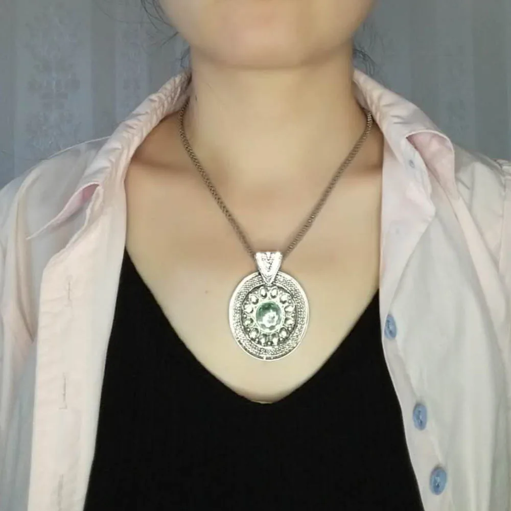 Винтажная бижутерия в богемном стиле тибетская Серебряная цепочка цыганские