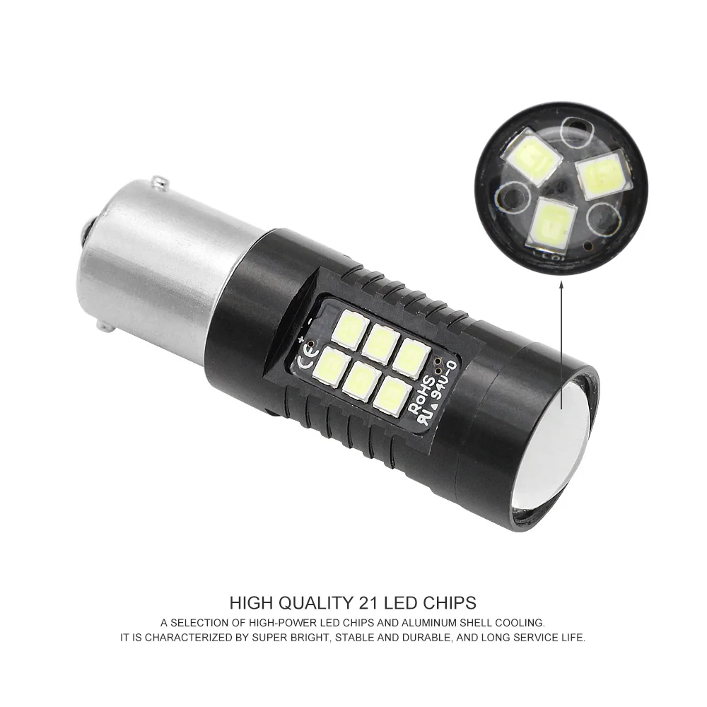 1Pcs12V CANBUS светодиодный автомобильный стоп-сигнал 1156 BA15S 1157 BAY15D светодиодный 3030 SMD Авто Противотуманные фары сигнальные огни DRL