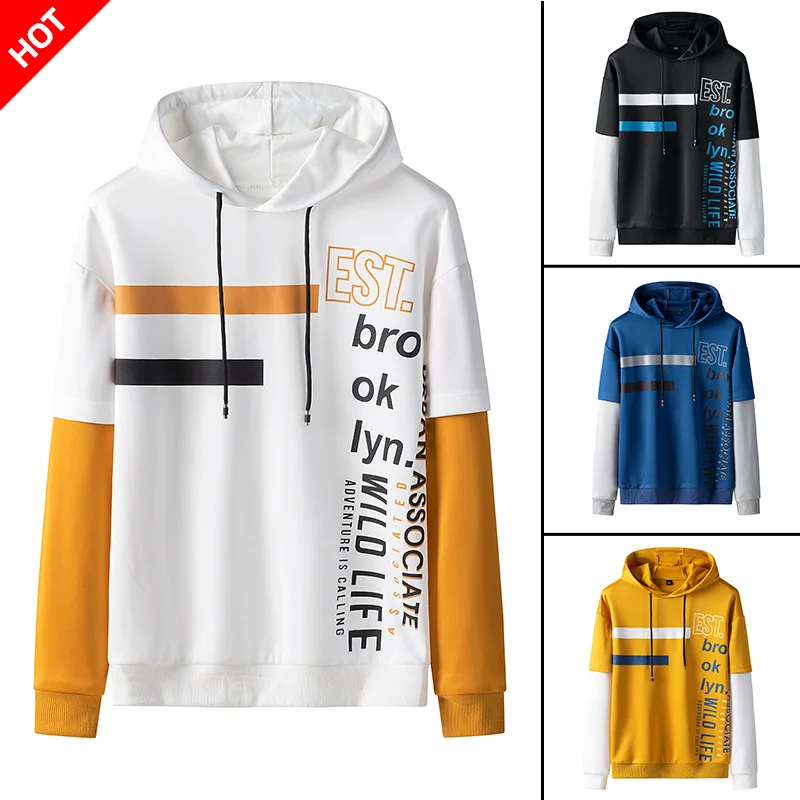 Мужская Спортивная толстовка с капюшоном мужская повседневная в стиле хип хоп