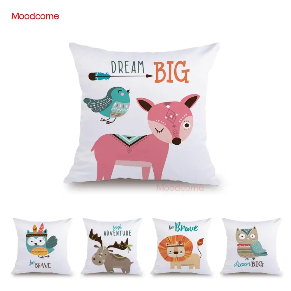 Милый ребенок Животные племени лесной искусства Детские Бархатные плюшевые