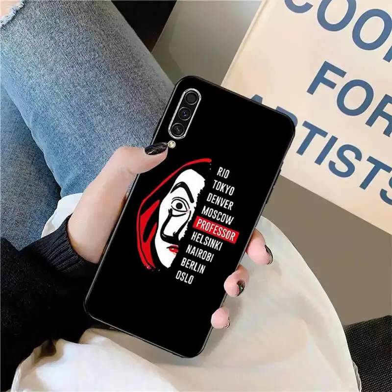 

TV Series Money Heist House Phone Case For Samsung galaxy A S note 10 7 8 9 20 30 31 40 50 51 70 71 21 s ultra plus