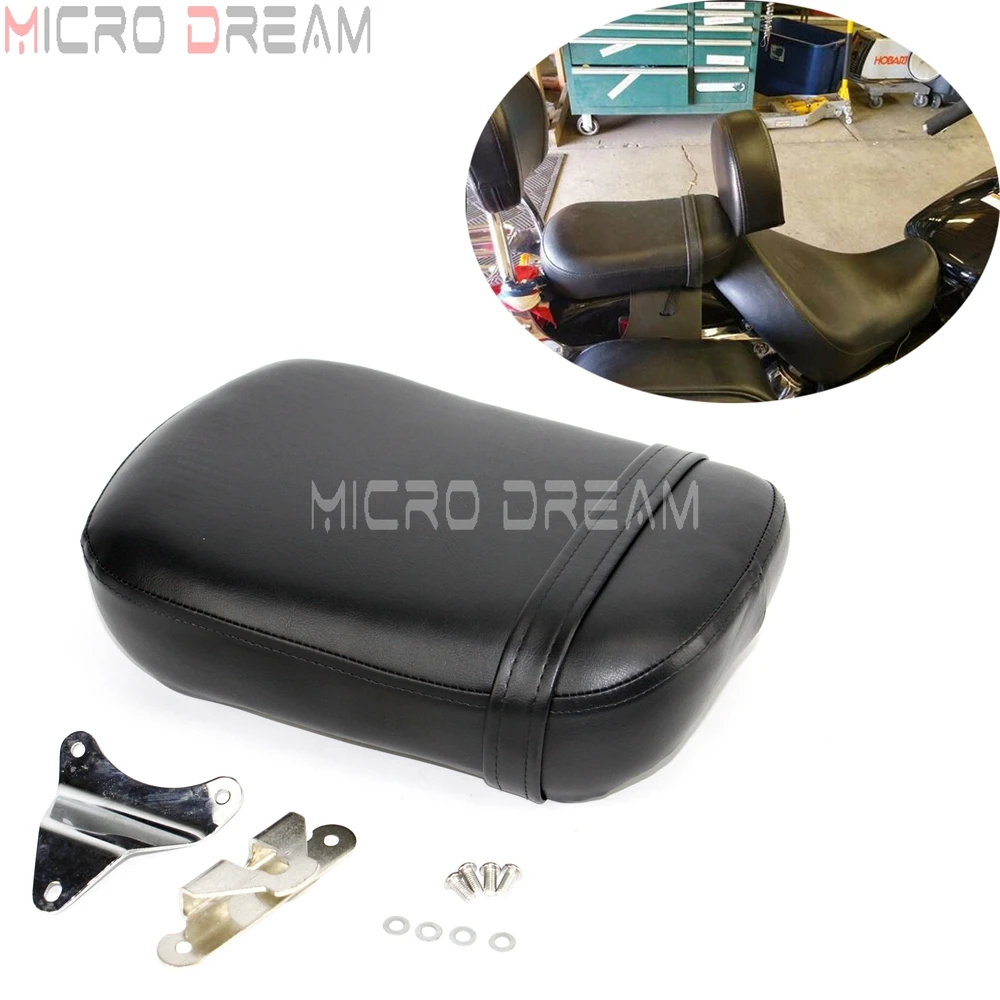 

Заднее сиденье для мотоцикла Honda Shadow Spirit VT 750 VT750 ACE VT750C VT750CD 1998-2003, черные мягкие сиденья, подушка