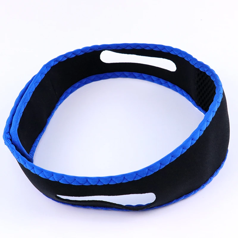 Ремень для защиты от храпа облегчения апноэ во сне мужчин и женщин эластичный