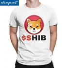 Футболки для мужчин и женщин Шиба-ину Токен криптовалюты шиб монета криптовалюты худлера одежда для дожа смешные футболки для вечевечерние