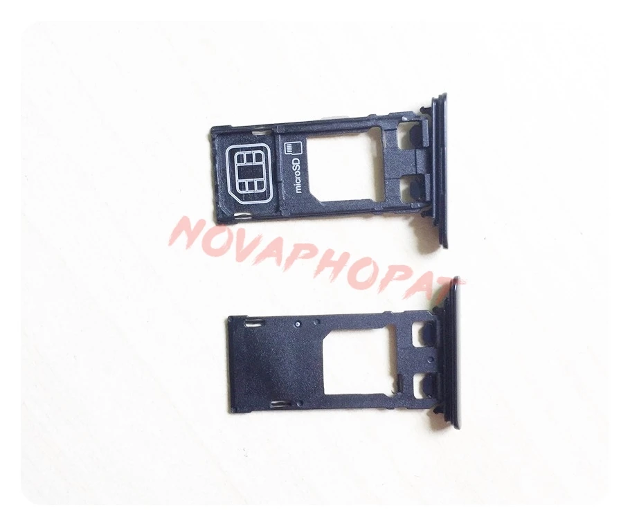 Novaphopat 20Pcs/Lot For Sony XZ Single SIM Card Tray Holder Micro SD Slot Socket Adapter + Tracking