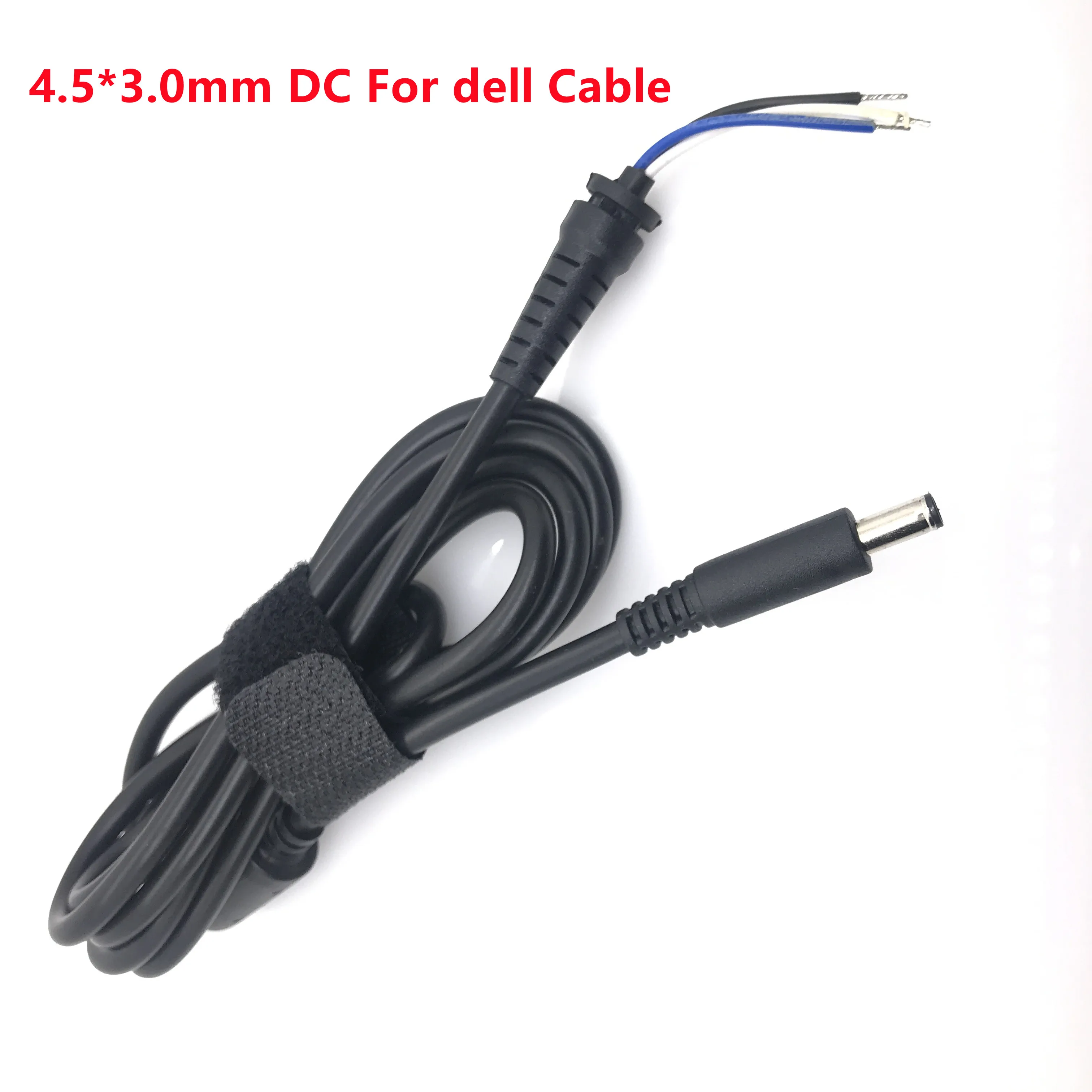 Штекерный разъем питания постоянного тока 4,5x3,0 мм/4,5*3,0 мм с шнуром/кабелем для Dell, адаптер питания для ноутбука, зарядное устройство