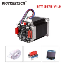 BIGTREETECH BTT S57B V1.0 57 Stepper Motor Closed Loop Driver OLED 3D Printer Parts Control Board For SKR V1.4 Ender 3 S42B