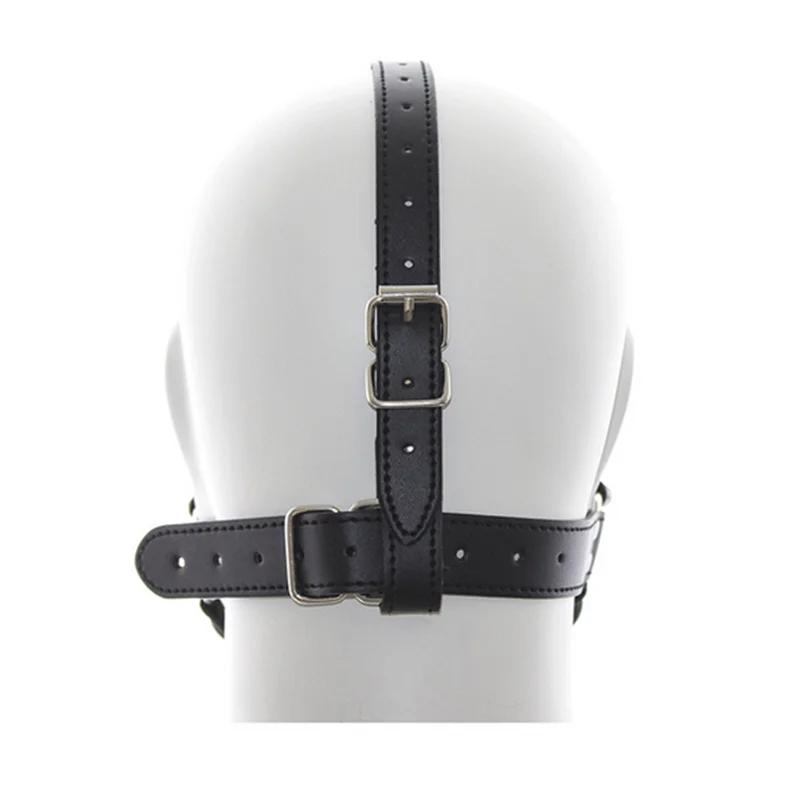 Новые кожаные маска Mones кляп для рта Plug бондаж секс Фетиш Флирт Секс эротические