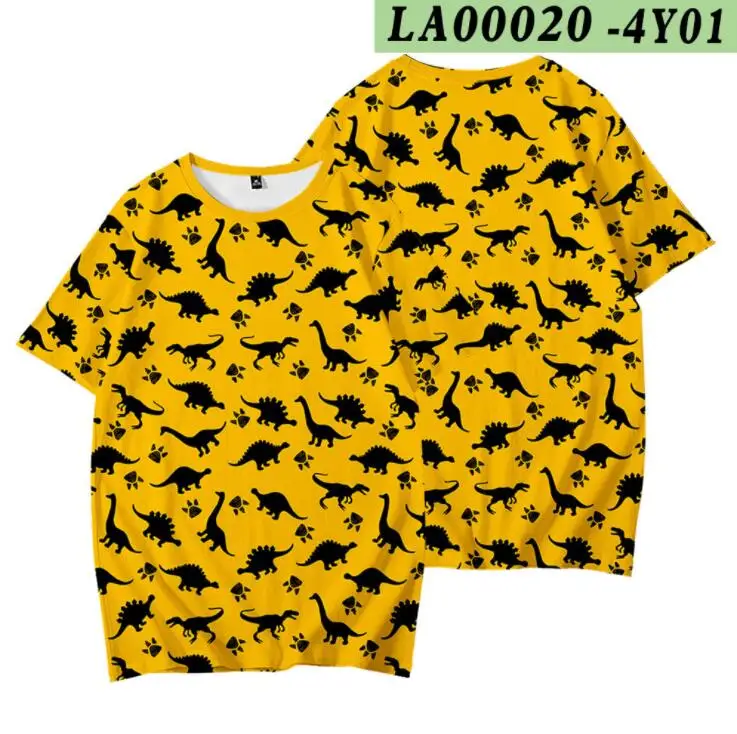

Animal Dinosaur 3D T Shirt Women/Men Boys/girls Kid Toddler Baby Short Sleeve Funny Tshirt Graphic Tees Children Clothes Cosplay