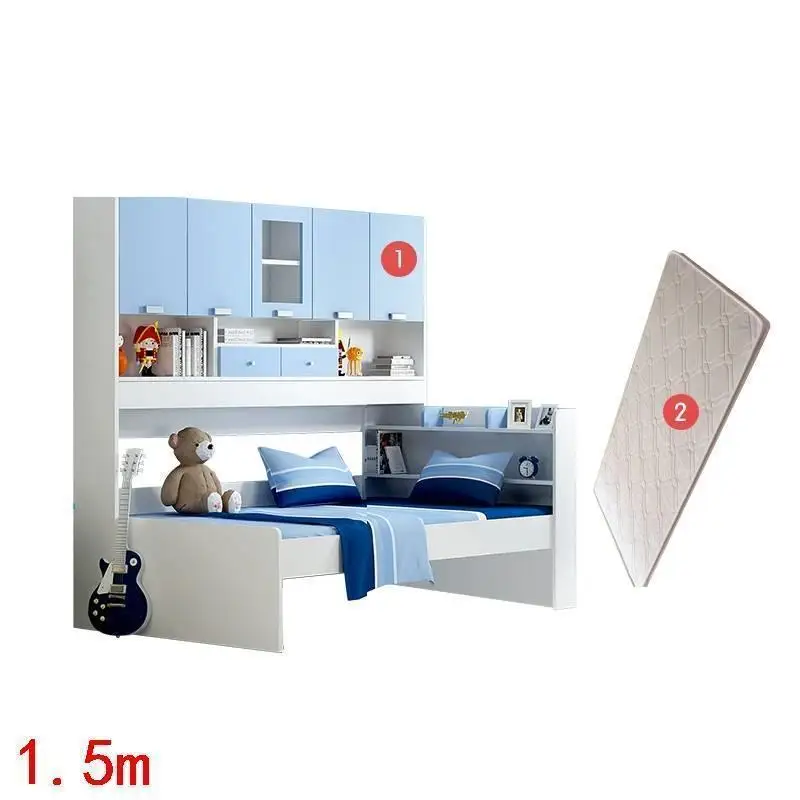 Number 5 Letto Yatak Odasi Moblin Hochbett детское гнездо ранца мебель для спальни Cama Infantil Muebles De Dormitorio деревянная детская кровать - Цвет: Number 5