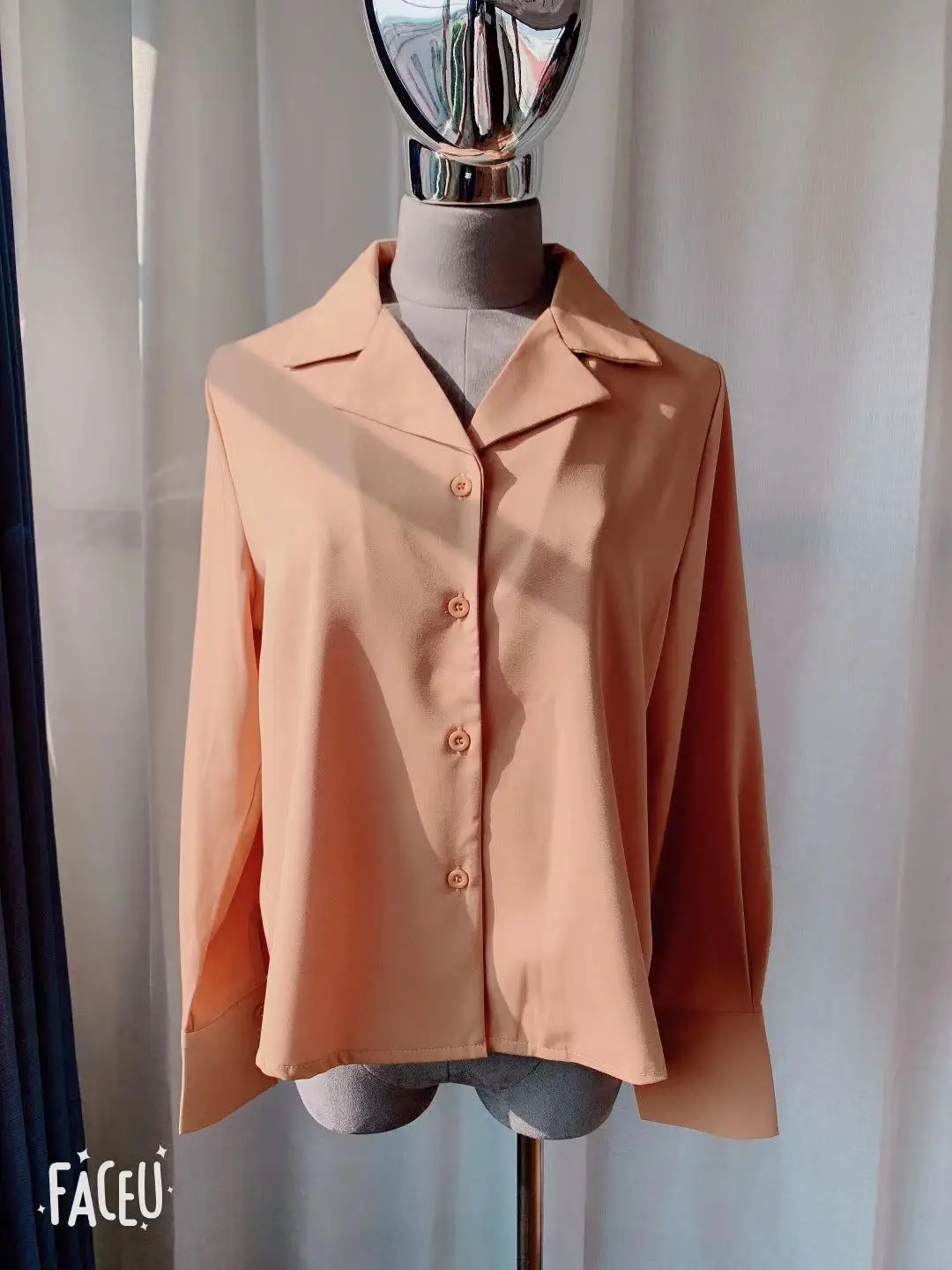 Новинка кардиган с пуговицами однотонная женская рубашка длинным рукавом белые