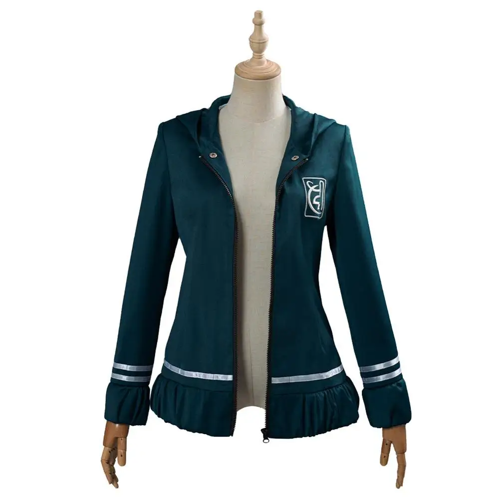 Аниме Danganronpa 2 Chiaki Nanami Куртка Пальто Косплей Костюм Униформа Хэллоуин