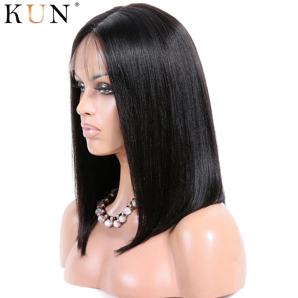 Парики из коротких человеческих волос 360 парик натуральных яки прямые парики 360x6