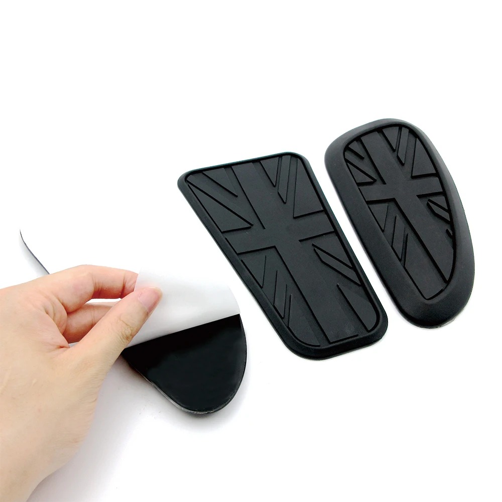 Новый Ретро Мотоцикл Cafe Racer газовый топливный бак 3D резиновая наклейка протектор