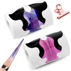 100 шт.лот формы для наращивания ногтей наклейки для УФ наращивания геля для ногтей маникюрная форма для наращивания ногтей формы для дизайна ногтей