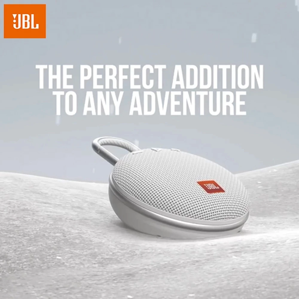 

JBL CLIP 3 Portable Bluetooth Speaker Wireless Outdoor IPX7 Waterproof Sports Speaker with Microphone HD-Bass Free Shipping 2021