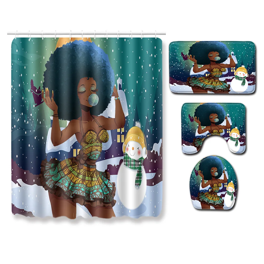 Zeegle душевой занавес Противоскользящий коврик для унитаза мягкий ванной комнаты