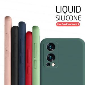 For OnePlus Nord 2 5G Case OnePlus Nord 2 Cover Shockproof Liquid
Silicon TPU Protective Phone Cases OnePlus Nord 2 CE N20 5G 10