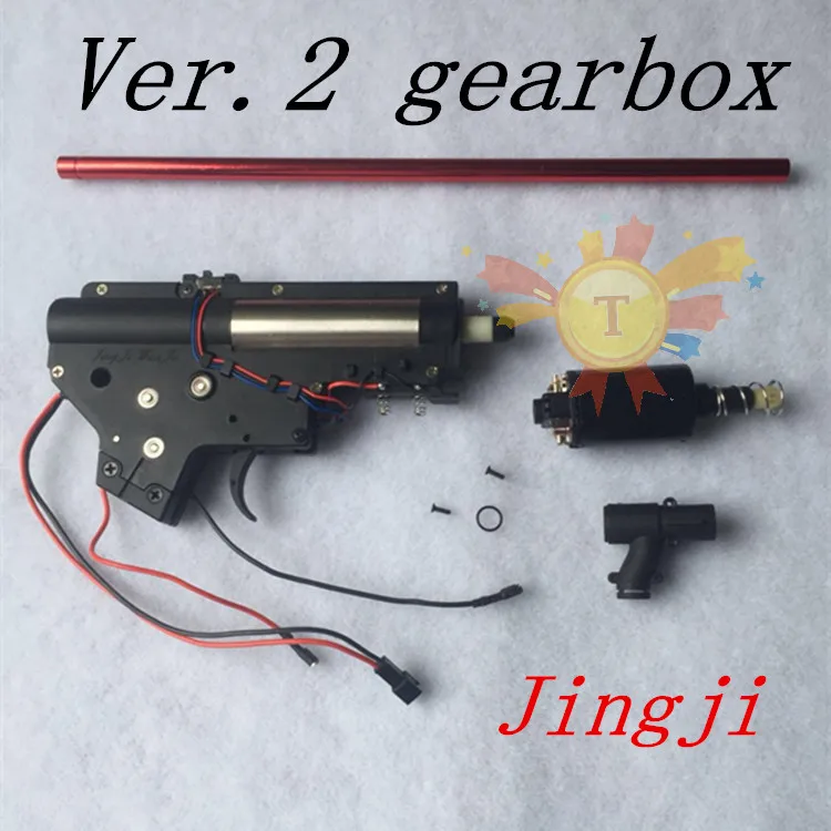 Jin Ming G36c гелиевый бластер коробка передач моторный водяной игрушечный