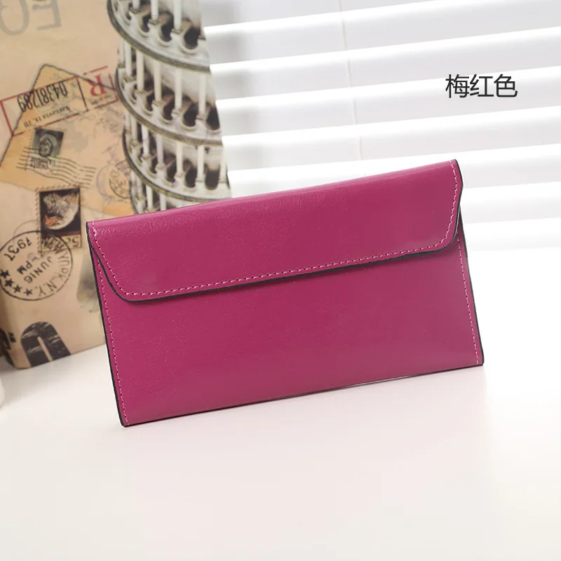 New Design Fashion Leather Women Lady Purse Long Burgundy Wine Red Coin Case Cell Mobile Iphone Handy Clutch Bag Wallet Quality|designer wallet|f