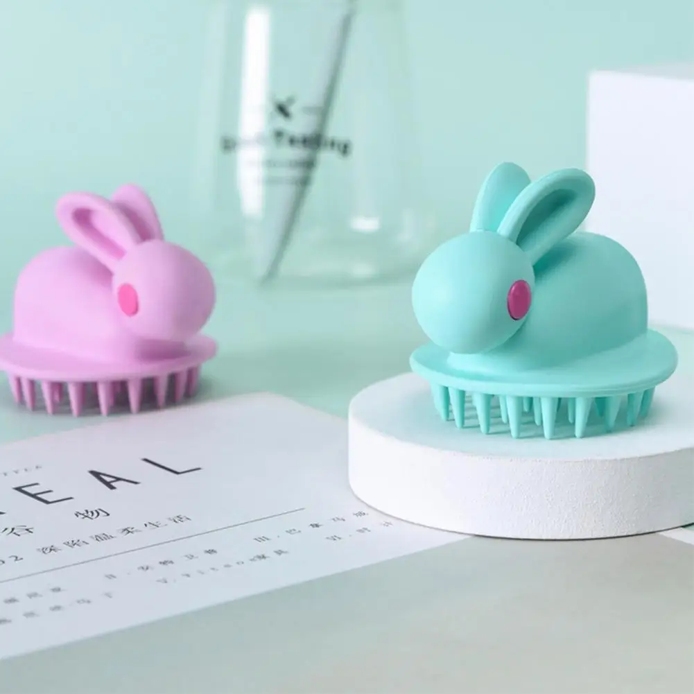 

Silicone Shampoo Scalp Hair Massager Head Body Scalp Washing Brush Shower Brush Comb Hair Brush Bath Massage Comb Spa Massa B6C5