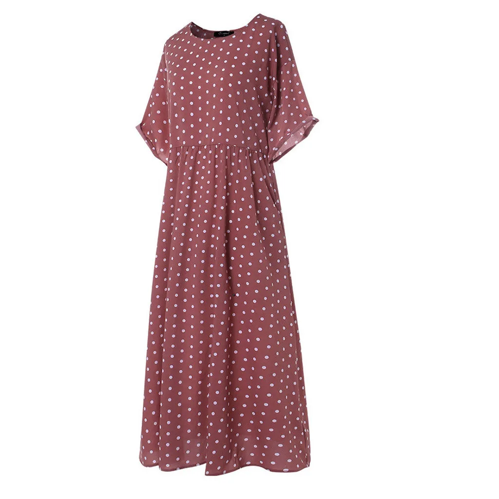 MISSOMO одежда, женское платье, винтажное, vestidos, длинное, волнистое, с принтом, макси платье размера плюс, 5XL, платье, женские повседневные платья