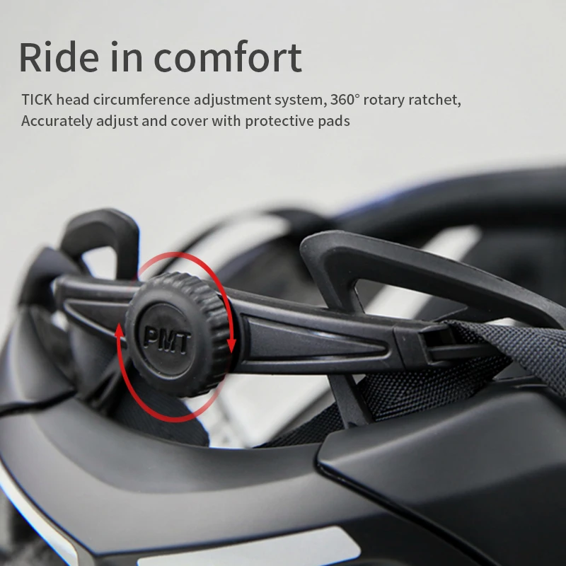 

PMT MTB Mountain Road Bike Helmet Ultralight Breathable Bicycle Helmet Adult Aero Racing Safety Integrally-Molded Casco Ciclismo