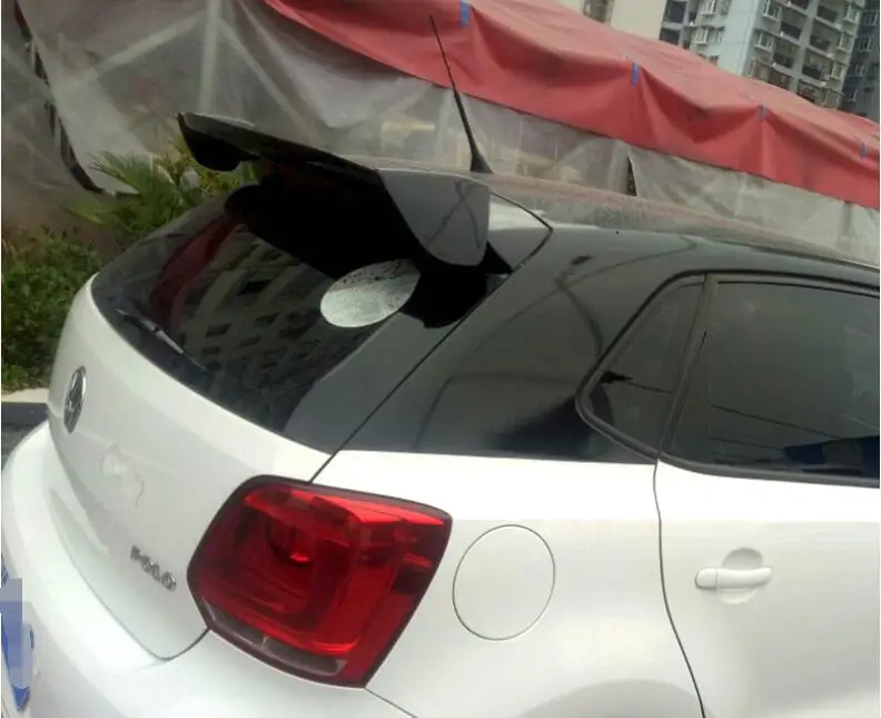 For Polo Spoiler ABS Material Car WX Rear Wing Primer Color polo Volkswagen new 2011-2015 | Автомобили и мотоциклы