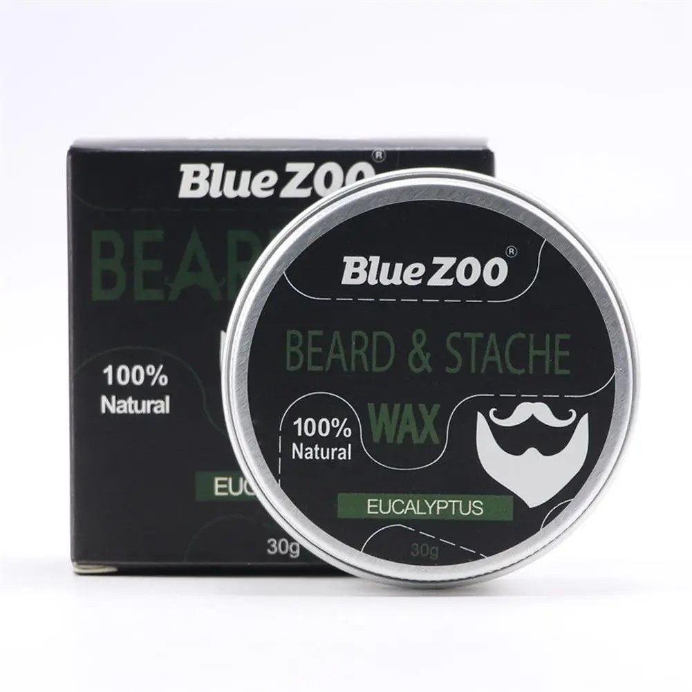 Buy NEW 100% Organic Natural Beard Care Wax Balm Men Styling Moisturizing Effect Conditioner Dropshopping on
