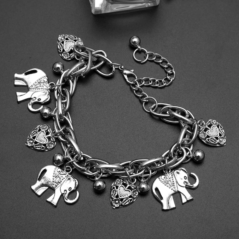 Винтажные богемные золотые подвески в виде сердца для женщин модный подарок