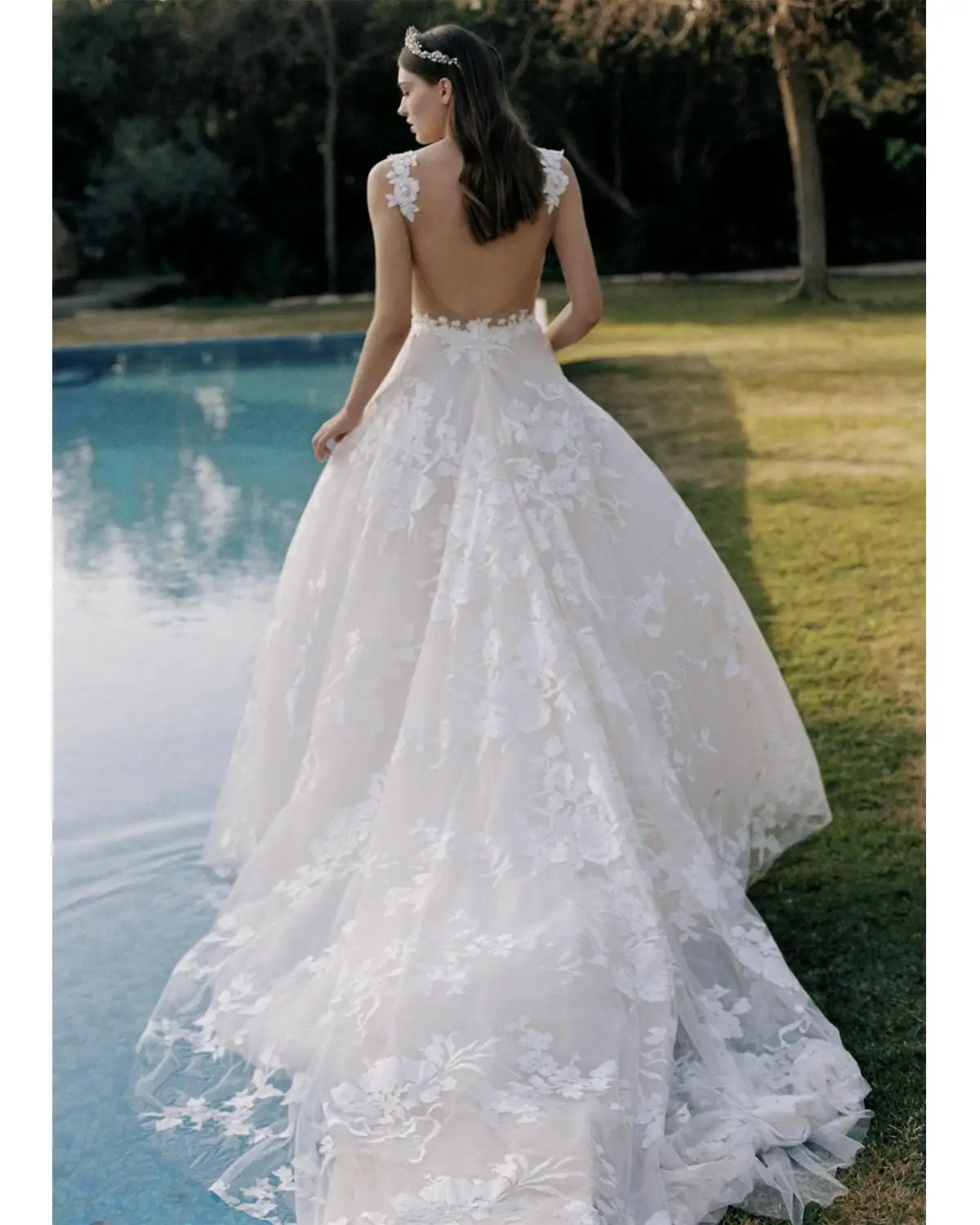 Robe de soiree романтические кружевные свадебные платья Длинные вечерние сексуальные