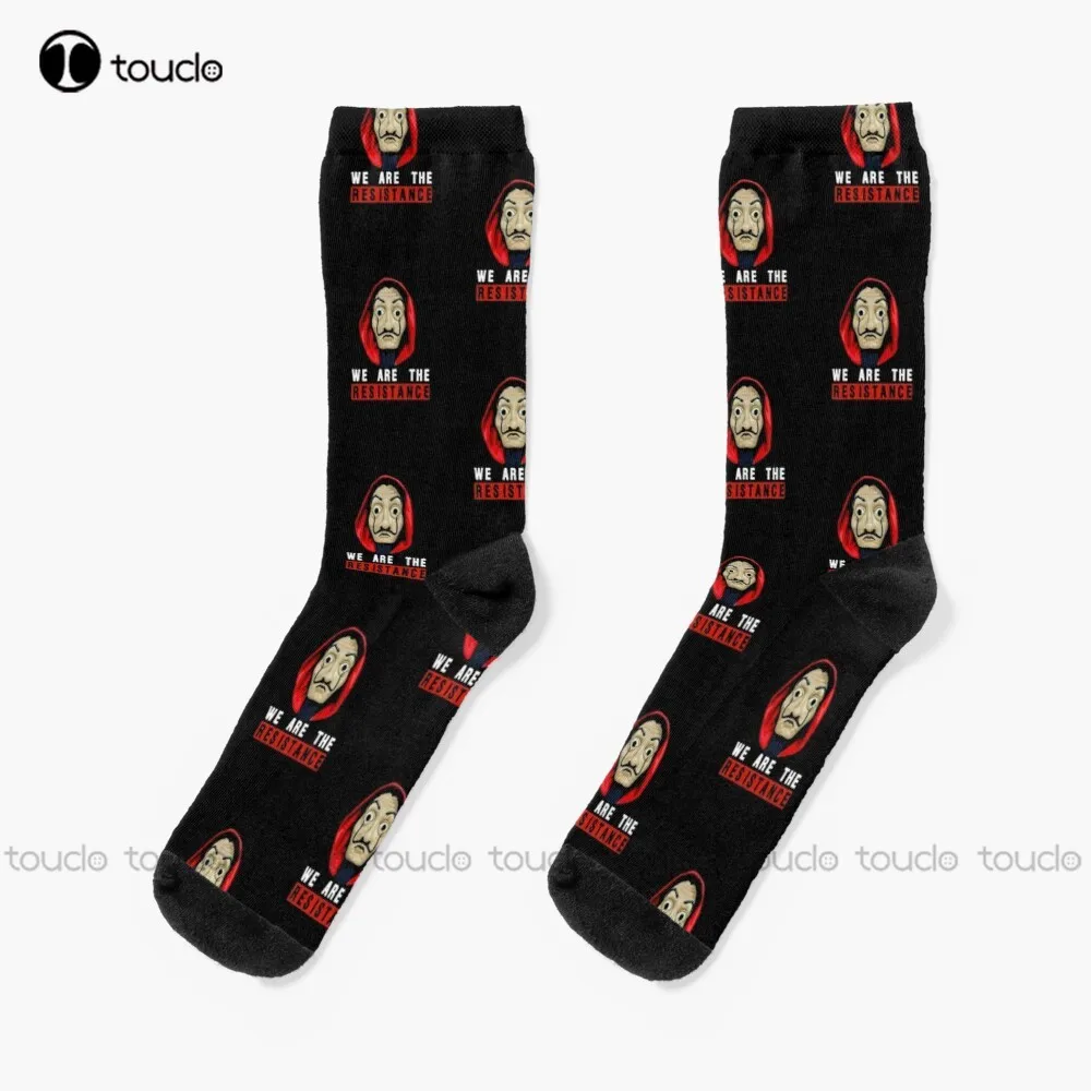 

Money Heist Bella, Ciao, Heist Money Bela Ciao Socks Socks Men Personalized Custom Unisex Adult Teen Youth Socks Funny Sock