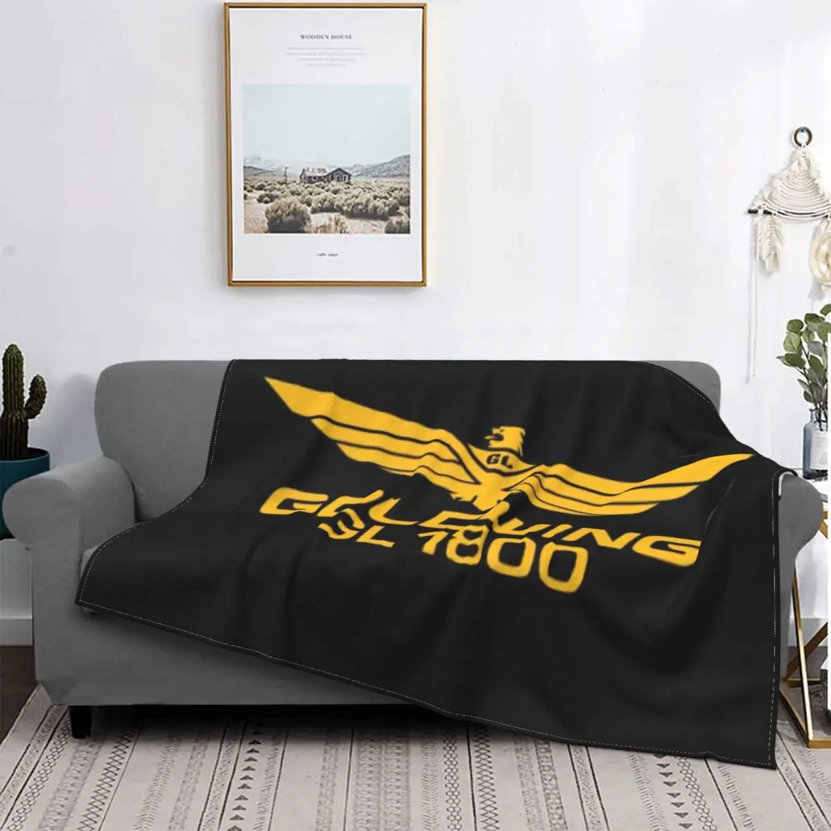 

Goldwing-Manta a cuadros para cama, funda para sofra, colcha double, 220x240