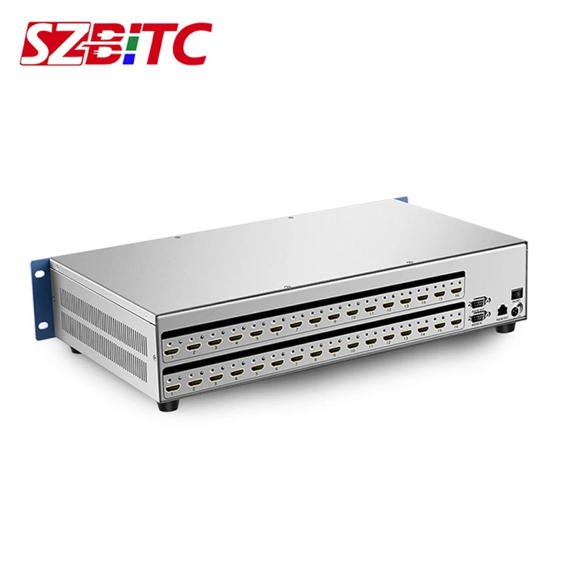 SZBITC 4K HDMI матрица 16x16 видео коммутатор переключатель 16 в out 3D EDID RS232 управление TCP/IP с