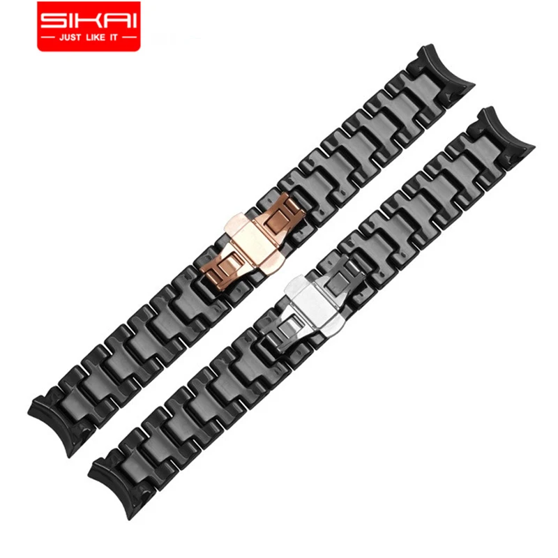 SIKAI для Emporio Armani AR1410/AR1400 Роскошный деловой стиль мужчин кривая застежка бабочка