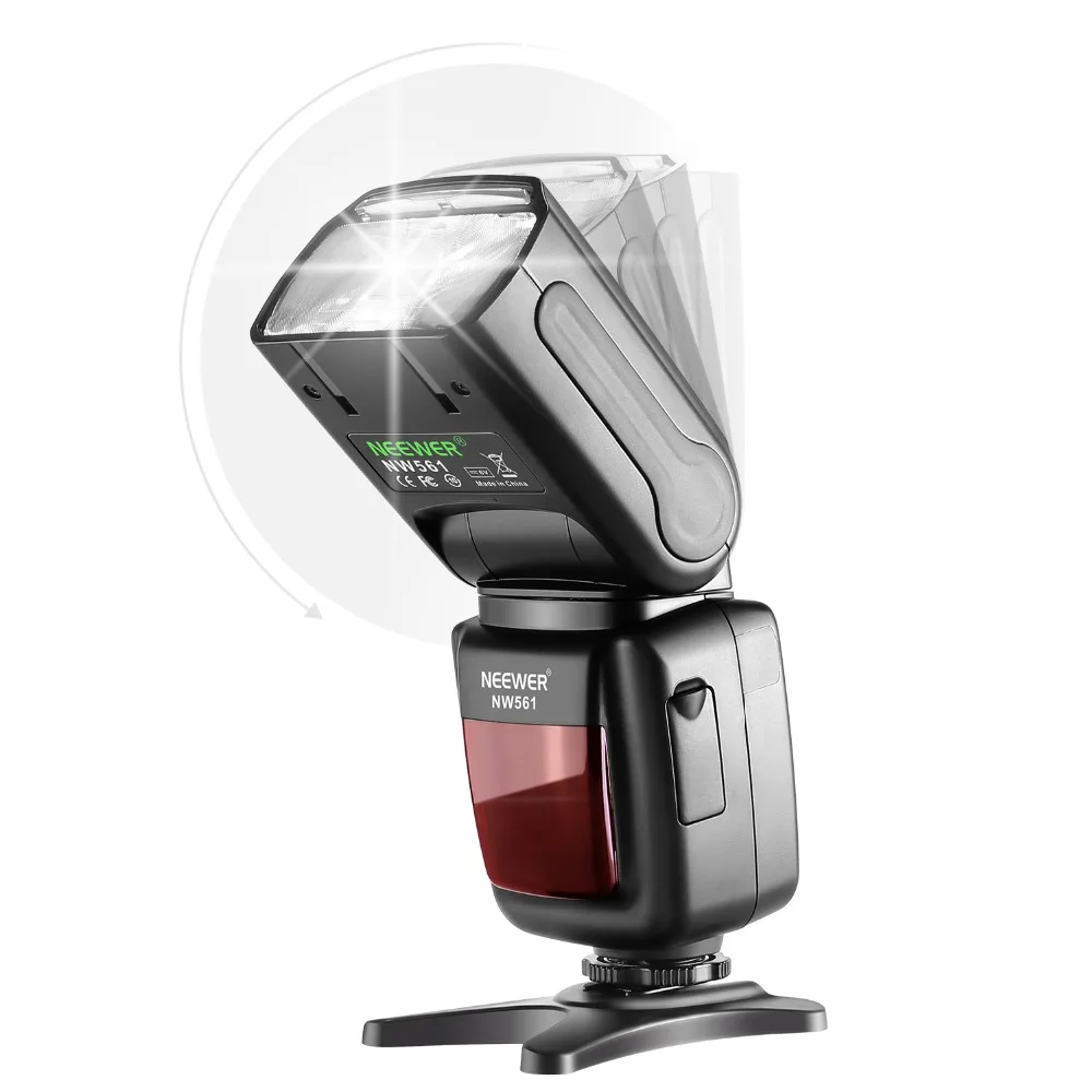 Neewer NW-561 GN38 ручная ЖК-Вспышка Speedlite с дисплеем Flash Kit для Canon Nikon и других DSLR камер, включает в себя: NW561 вспышка+ триггер