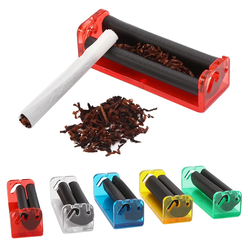 

Potable Cigarette Roller Machine Easy Tobacco Cigar Joint Rolling Maker Manual Making Cigarettes Device Smoking Accessories Tool