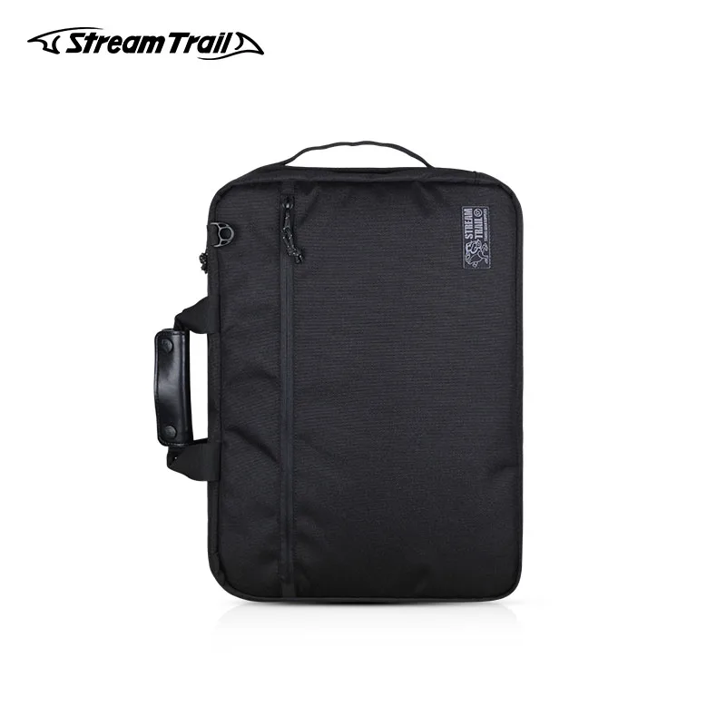 Stream Trail Waterproof Backpack Akitsu Briefcase Shoulder Laptop Bag Messenger Bag Lightweight Water Resistance Outdoor Travel