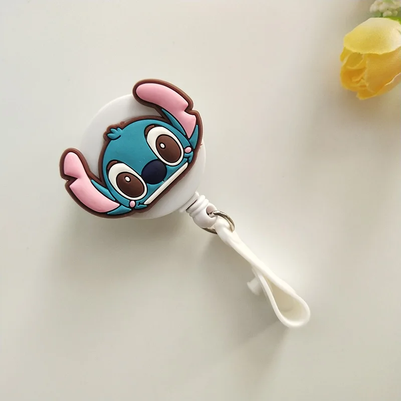 Мультфильм Винни Пух выдвижной значок катушка ABS пластик Kawaii медсестры ID талреп имя бирка карты держатель значка катушки значок катушка - Цвет: 13
