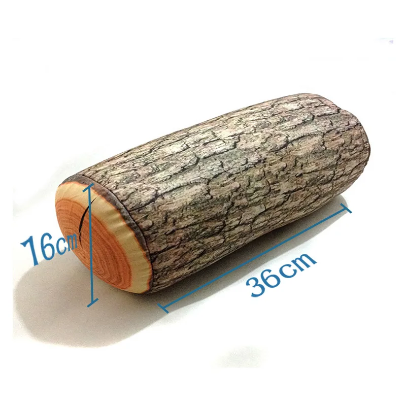 Симпатичные Круглые деревянные подушки мягкая плюшевая подушка для стула