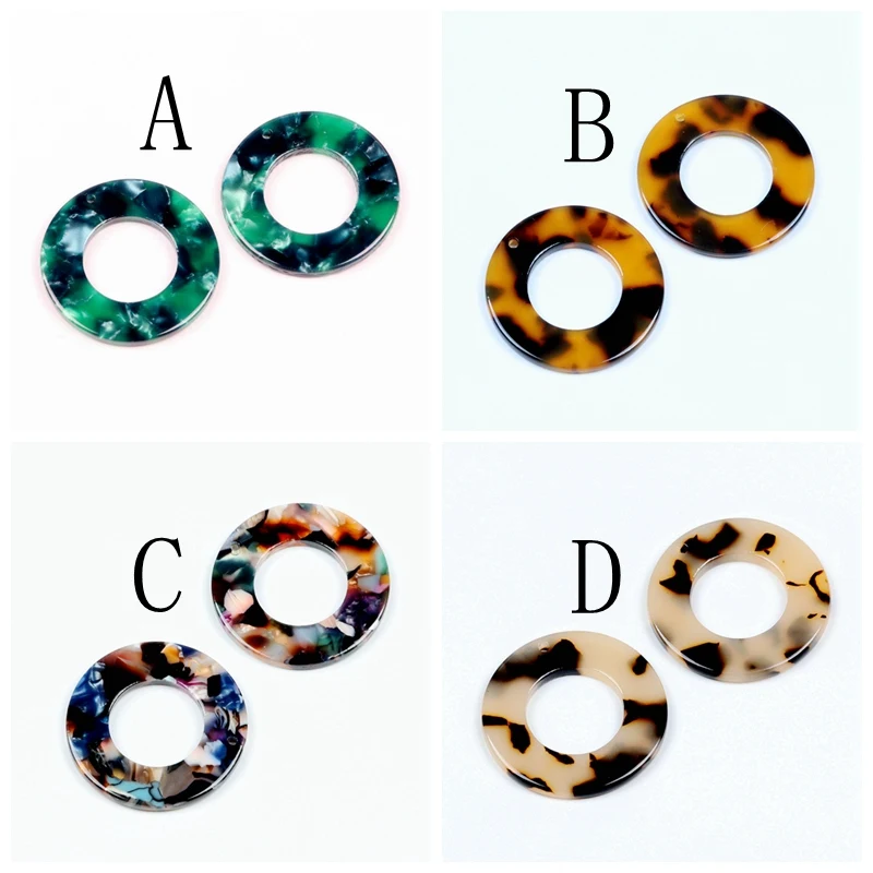 Леопардовая расцветка черепаховая раковина подвеска для серег ацетатные