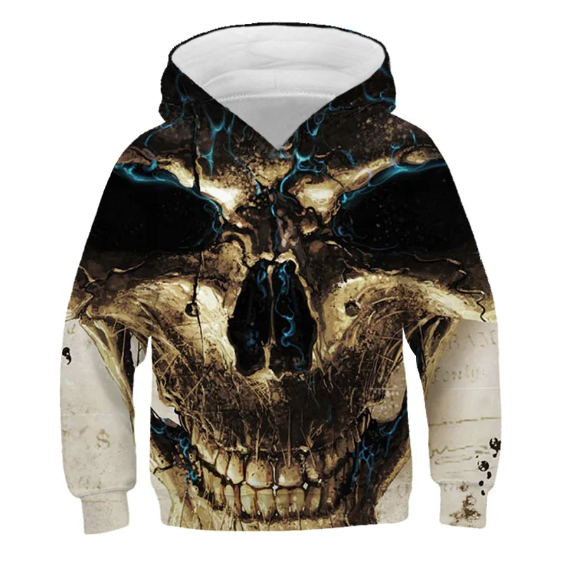 

Skull Knight Boys Girls Sweatshirt Teening Kids 3D Hoodies Autumn Clothes Long Sleeve Cartoon Top Tees Children Clothing Jacket