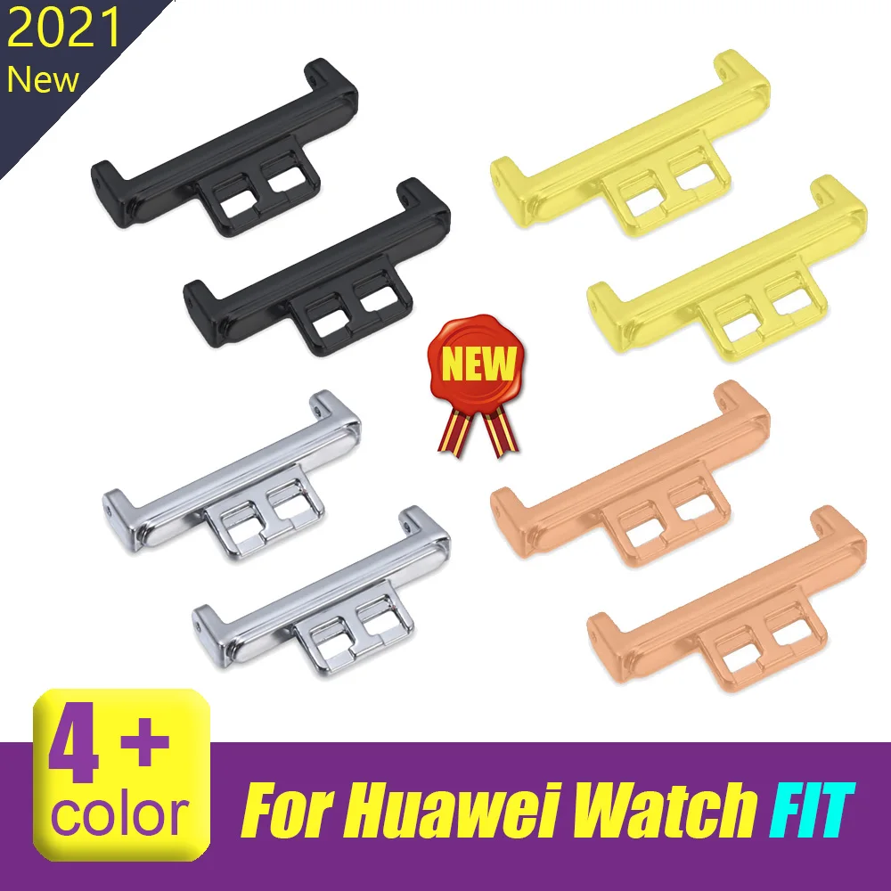 20 MM Watch Strap Connector for-Huawei Watch Fit Watch Band Adapter Smart Wristband Adapter Connection Accessories 1Pair