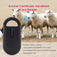 pet id chip scanner pet certificate handheld usb rfid identification tag card reader microchip transponder for dogcatshorse