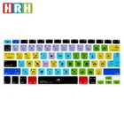 Силиконовый чехол для клавиатуры HRH Premiere Pro CC, с испанской раскладкой, защита для клавиатуры, для Mac Air Pro Retina 13 дюймов, 15 дюймов, 17 дюймов, ЕССША
