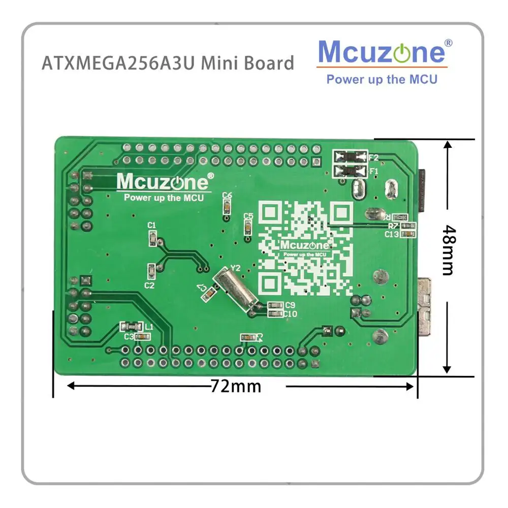ATxmega256A3U мини плата USB программа PDI JTAG AVR atmel xmgea256A3 U MCU IC 256A3U | Компьютеры и офис